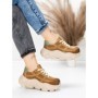 Pantofi Sport Dama din piele naturala 9805 BROWN | FRANCO GERARDO