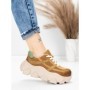 Pantofi Sport Dama din piele naturala 9805 BROWN | FRANCO GERARDO