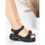Sandale Dama din piele naturala 2562 BLACK | ADVANCER