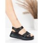 Sandale Dama din piele naturala 2569 BLACK | ADVANCER