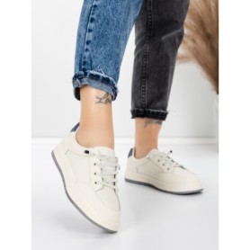 Pantofi Sport Dama din piele naturala 8196-8 BLUE | FRANCO GERARDO