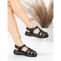 Sandale Dama din piele naturala 1956723 BLACK | ADVANCER