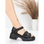 Sandale Dama din piele naturala 10672 BLACK | ADVANCER