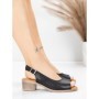 Sandale Dama din piele naturala 352-1 BLACK | ADVANCER