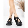 Pantofi Casual Dama din piele naturala 58588 BLACK | ADVANCER