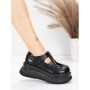 Pantofi Casual Dama din piele naturala 58588 BLACK | ADVANCER