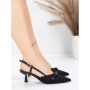Pantofi Stiletto 5LE32 BLACK | MEI