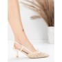 Pantofi Stiletto 5LE32 BEIGE | MEI