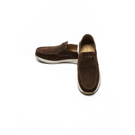 Mocasini Barbati din piele naturala 888 COFFEE | ADVANCER