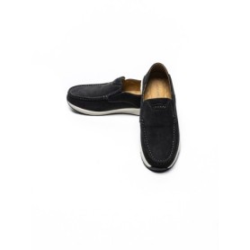 Mocasini Barbati din piele naturala 888 BLUE | ADVANCER