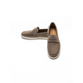 Mocasini Barbati din piele naturala 3-824-29 KHAKI | ADVANCER