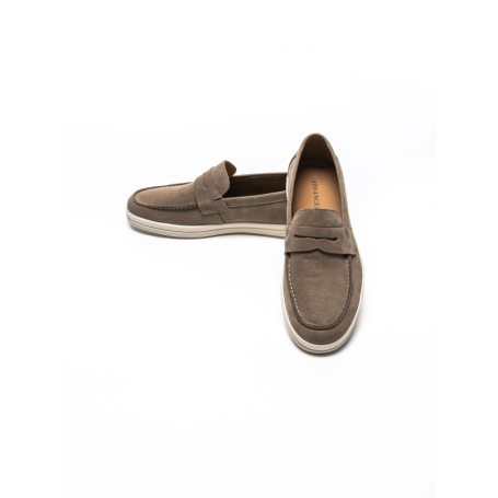 Mocasini Barbati din piele naturala 3-824-29 KHAKI | ADVANCER