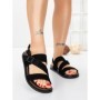 Sandale Dama cu Toc Gros 5SY38 BLACK | MEI