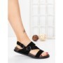 Sandale Dama cu Toc Gros 5SY38 BLACK | MEI