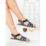 Sandale Dama cu Talpa Joasa 5GS27 BLUE | MEI