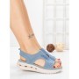 Sandale Dama cu Talpa Joasa 5GS29 BLUE | MEI