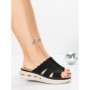 Papuci Dama cu Talpa Joasa 5GS30 BLACK | MEI