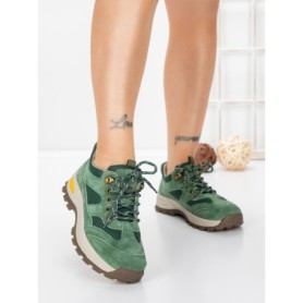 Pantofi Casual Dama din piele naturala K22112 GREEN | BERLINER