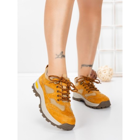 Pantofi Casual Dama din piele naturala K22112 TAUPE | BERLINER