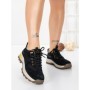 Pantofi Casual Dama din piele naturala K22112 BLACK | BERLINER