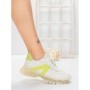 Pantofi Sport Dama din piele naturala 2382-3 GREEN | FRANCO GERARDO