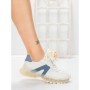 Pantofi Sport Dama din piele naturala 2382-3 BLUE | FRANCO GERARDO