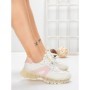 Pantofi Sport Dama din piele naturala 2382-3 PINK | FRANCO GERARDO