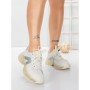Pantofi Sport Dama din piele naturala 2382-3 SILVER | FRANCO GERARDO