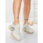 Pantofi Sport Dama din piele naturala 2382-3 SILVER | FRANCO GERARDO