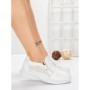 Pantofi Casual Dama din piele naturala CS07 WHITE | FRANCO GERARDO