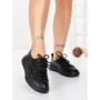 Pantofi Casual Dama din piele naturala 98088 BLACK | FORMAZIONE
