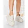 Pantofi Sport Dama din piele naturala P58023 WHITE | BERLINER