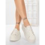 Pantofi Sport Dama din piele naturala P58023 WHITE | BERLINER