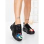 Pantofi Casual Dama din piele naturala 88135 BLACK | FRANCO GERARDO