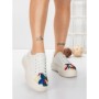 Pantofi Casual Dama din piele naturala 88135 WHITE | FRANCO GERARDO