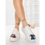 Pantofi Casual Dama din piele naturala 88135 WHITE | FRANCO GERARDO