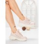Pantofi Sport Dama din piele naturala 2382-1 PINK | FRANCO GERARDO