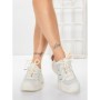 Pantofi Sport Dama din piele naturala 2382-1 WHITE | FRANCO GERARDO