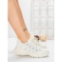 Pantofi Sport Dama din piele naturala 2382-1 WHITE | FRANCO GERARDO
