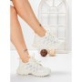 Pantofi Sport Dama din piele naturala 2382-1 WHITE | FRANCO GERARDO