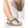 Sandale Dama cu Talpa Joasa 5WH70 BLUE | MEI