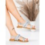 Sandale Dama cu Talpa Joasa 5WH72 LIGHT BLUE | MEI