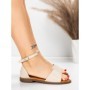 Sandale Dama cu Talpa Joasa 5PT22 BEIGE | MEI