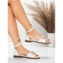 Sandale Dama cu Talpa Joasa 5PT25 WHITE | MEI