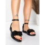 Sandale Dama cu Talpa Joasa 5PT26 BLACK | MEI