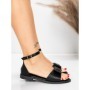 Sandale Dama cu Talpa Joasa 5PT26 BLACK | MEI