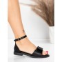 Sandale Dama cu Talpa Joasa 5PT26 BLACK | MEI