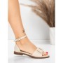 Sandale Dama cu Talpa Joasa 5PT26 LIGHT BEIGE | MEI