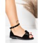 Sandale Dama cu Talpa Joasa 5PT28 BLACK | MEI