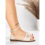 Sandale Dama cu Talpa Joasa 5PT28 LIGHT BEIGE | MEI